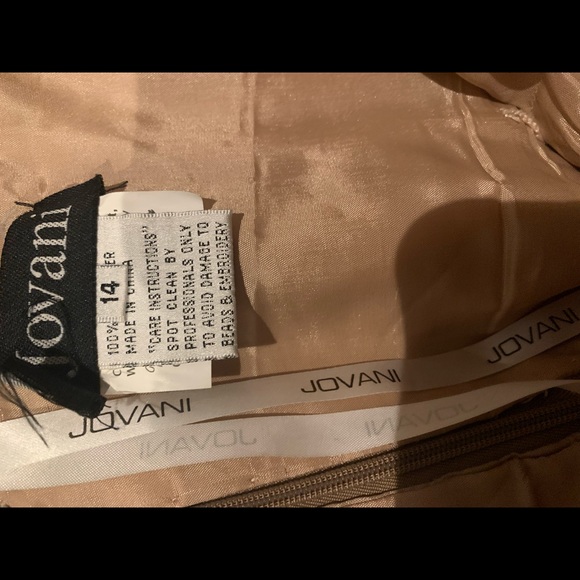 Elegant Size 14 brown Jovani dress - Picture 5 of 5